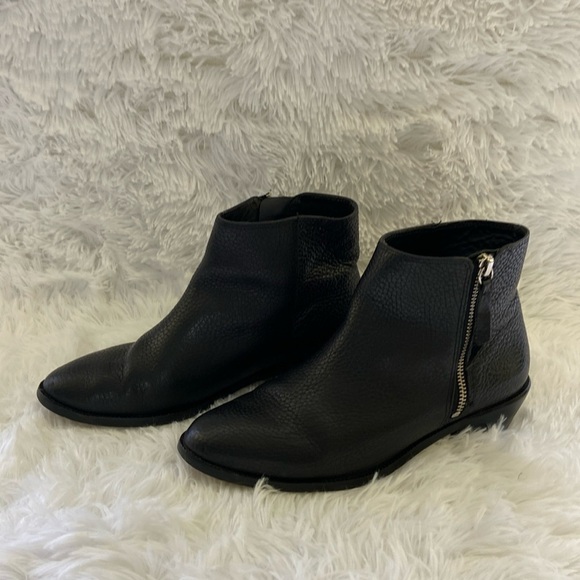 J. Crew Shoes - J Crew, Women’s Black,Leather Ankle Boots.Size-7